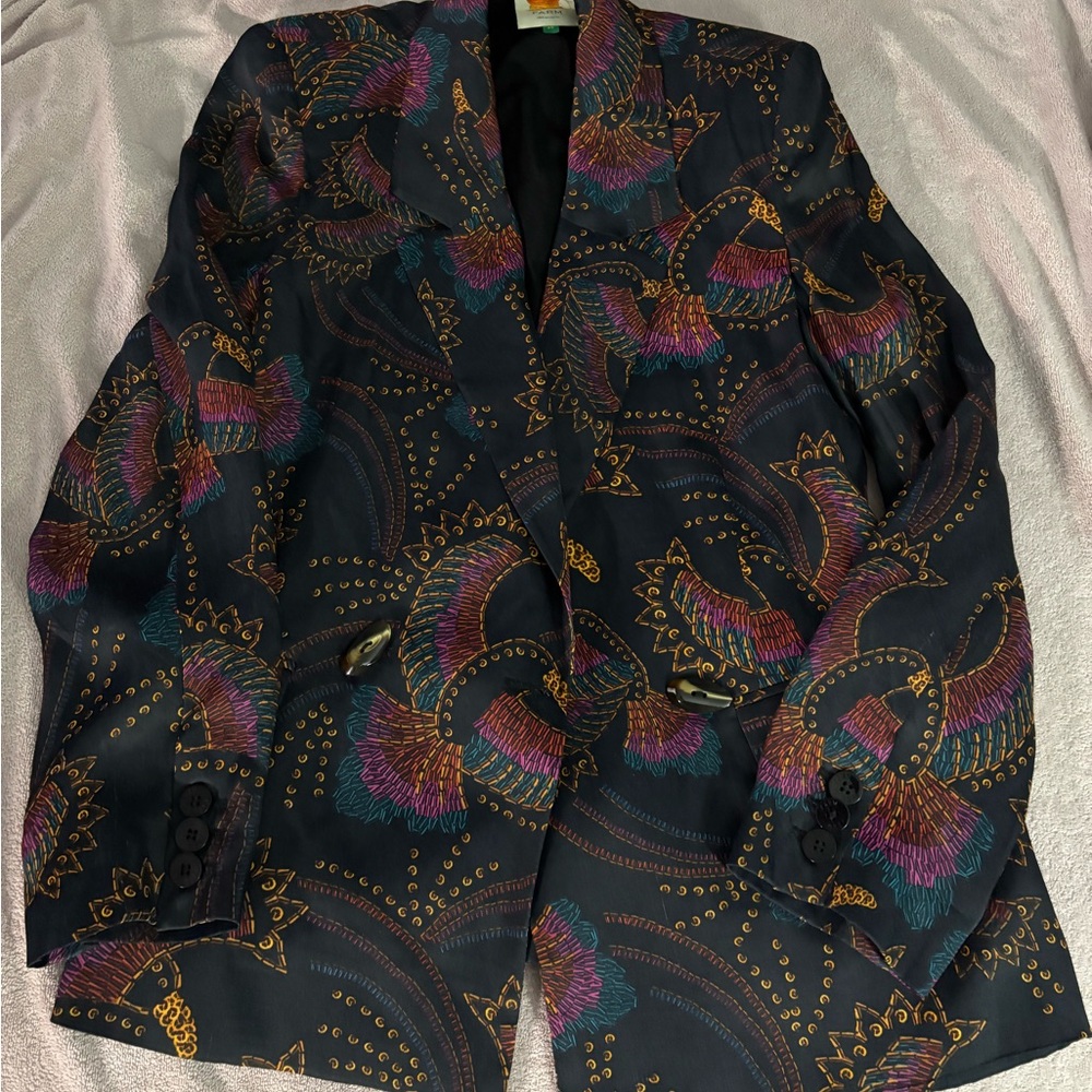 FARM Rio Multicolor Patterned Women's Blazer